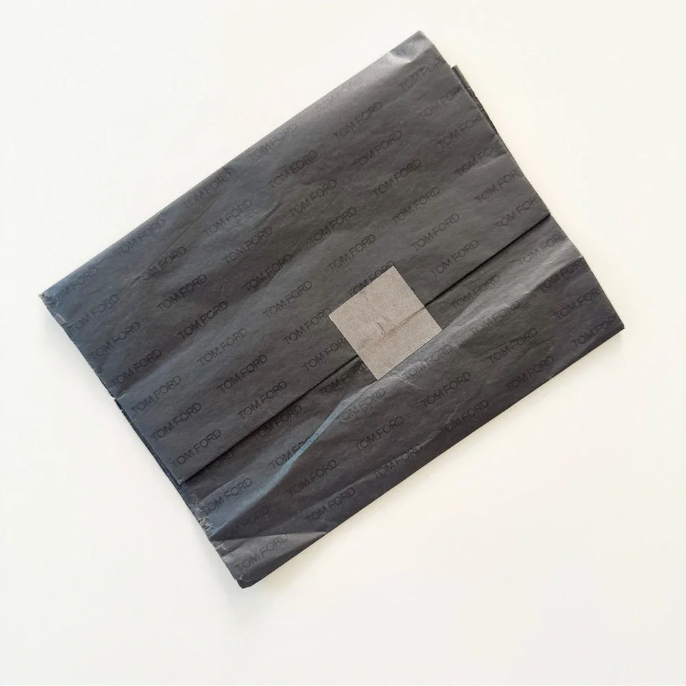 Tom Ford Gray Branded Packaging Tissue Paper